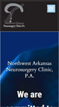 Mobile Screenshot of nwaneurosurgery.com